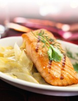 Healthy recipe: Grilled salmon fillet with endives