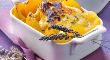 Easy recipe: Apricot gratin with lavender