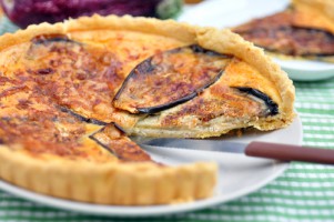 Easy recipe: Egggplant tart