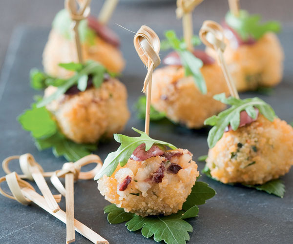 Easyr ecipe Arborio rice balls