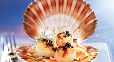 Quick recipe: Scallops with julienned vegetables