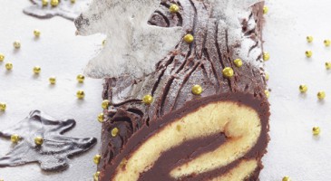 Festive recipe: Christmas yule log cake