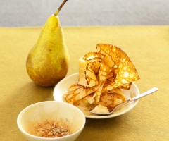 Gourmet dessert recipe: Spiced pear aumônières