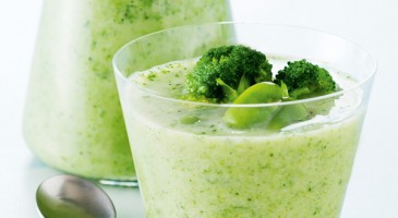 Healthy recipe: Broccoli and broad bean soup