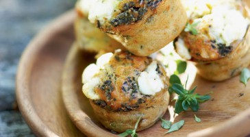 Delicious recipe: Ratatouille and feta savoury cupcake