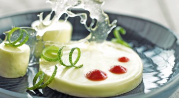 Gourmet recipe: Lime panna cotta