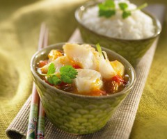 Easy fish recipe: Curry sea bream fillets