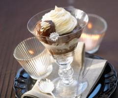 Ice cream recipe: Mont Blanc ice cream dessert