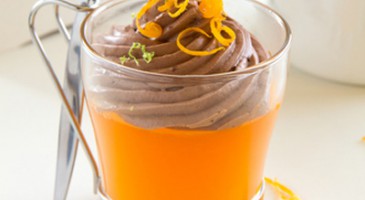 Easy dessert recipe: Orange and chocolate mousse