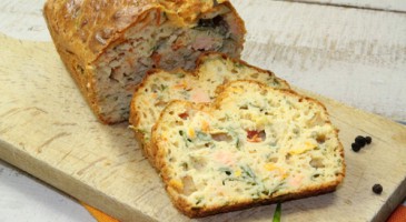 Easy recipe: Savoury ham and vegetable cake