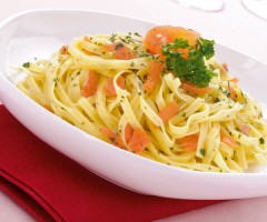 Easy recipe: Tagliatelle with smoked salmon