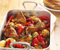 Poultry recipe: Roasted chicken with vegetables