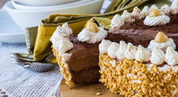 Dessert recipe: Chocolate peanut butter cheesecake