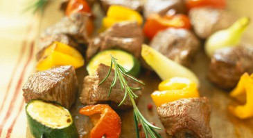 Gourmet recipe: Beef skewers