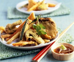 Asian recipe: Tempuras