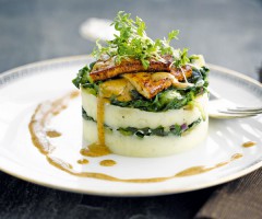 Healthy recipe: Swiss chard and tofu parmentier