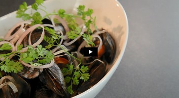 Fish recipe: Mussels in white wine