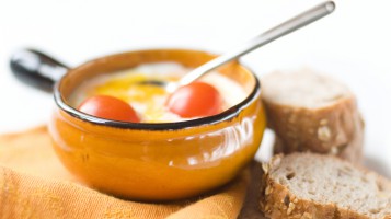 Easy recipe: Tomato egg cocotte