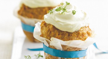 Easy recipe: Potato and tuna cupcakes with turmeric sauce