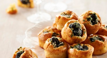 Appetizer recipe: Escargot in mini muffins