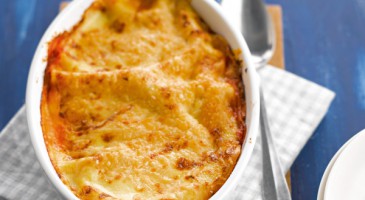 Gourmet recipe: Fish and lasagna gratin