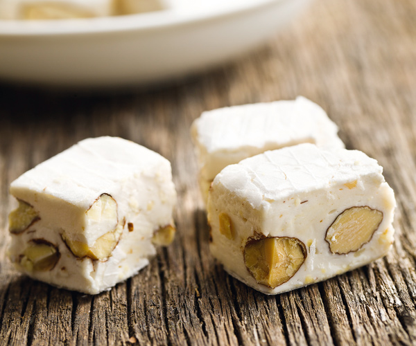 Gourmet recipe Homemade nougat