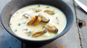 Starter recipe: mussel soup