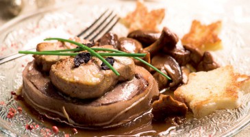 Festive recipe: Tournedos rossini with chanterelle mushrooms