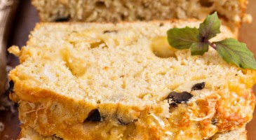 Easy recipe: Olive and cheese savoury cake