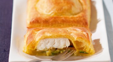 Easy recipe: Puff pastry cod