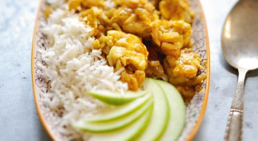 Easy recipe: Fish curry with basmati rice