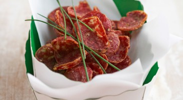 French dry sausage chips recipe