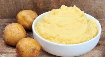 Homemade mashed potatoes