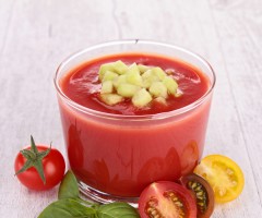 Easy recipe: Tomato and cucumber gazpacho