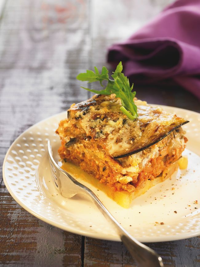 Muskaa Gourmet recipe: Eggplant moussaka with potatoes