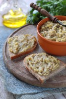 Appetizer recipe: Eggplant caviar with anchovies