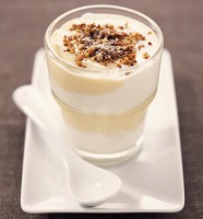 Light dessert recipe: Lemon cream and light mascarpone