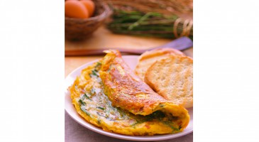 Easy recipe: Wild asparagus omelette