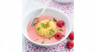 Easy recipe: Raspberry lemon pudding