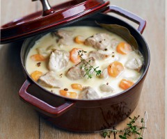French recipe: Veal blanquette