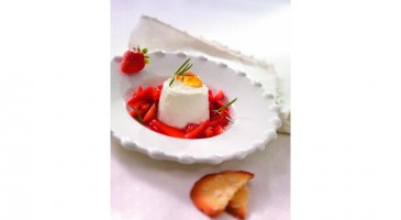 Light dessert recipe: Faisselle with fruits