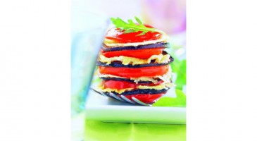 Gourmet recipe: Vegetable mille-feuille