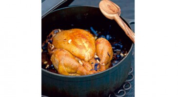 Gourmet recipeL Caramelised chicken en cocotte