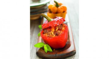 Gourmet recipe: Lamb stuffed peppers