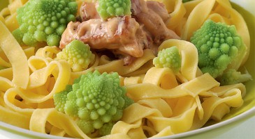 Pasta recipe: Carbonara with romanesco broccoli