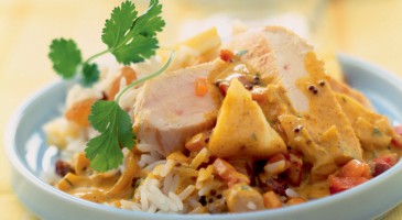 Gourmet recipe: Chicken curry