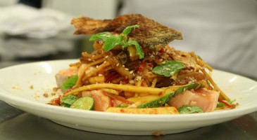 Chef Will Meyrick: Indonesian rujack salad of Scottish salmon