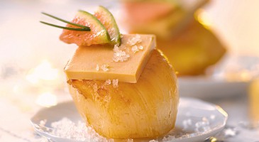 Festive recipe: Scallop and foie gras bites