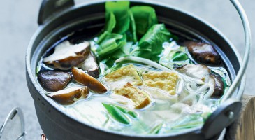 Asian recipe: Vegetarian shabu shabu