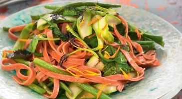 Pasta recipe: Tagliatelle with red wine and vegetables